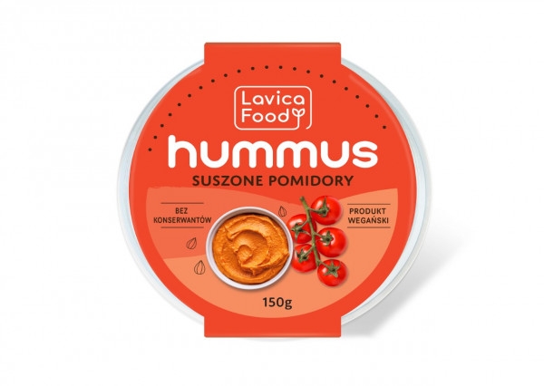Lavica Food Hummus Suszone Pomidory 200g
