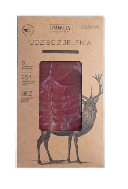 Pawęta Udziec z jelenia dojrzewający 50g