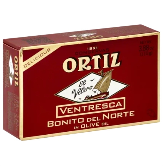 Ortiz Bonito Filelets in Olive Oil - Tuńczyk biały 110g