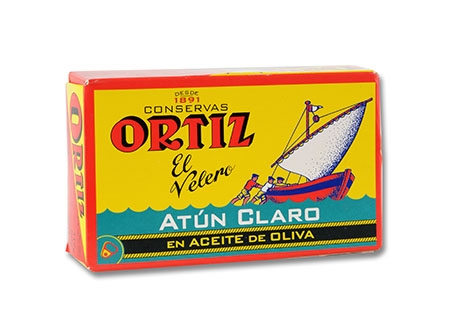 Ortiz Yellowfin Tuna in Olive Oil 112g  - Tuńczyk lekki w Oliwie
