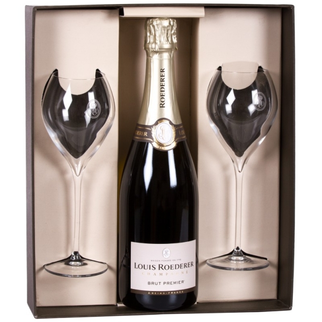 Louis Roederer Collection 244 0,75L + 2 Kieliszki