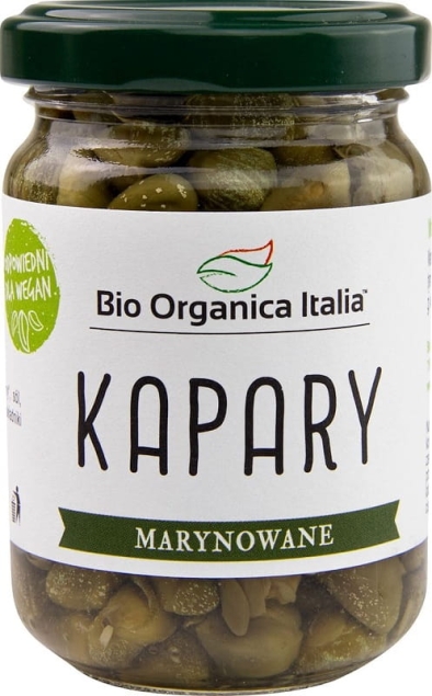 Bio Organica Italia Kapary Marynowane Bio 140g