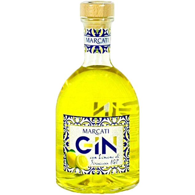 Gagliano Marcati Gin Con Limone Di Siracusa 42% 0,7L