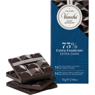 Venchi 75% Dark Chocolate Bar