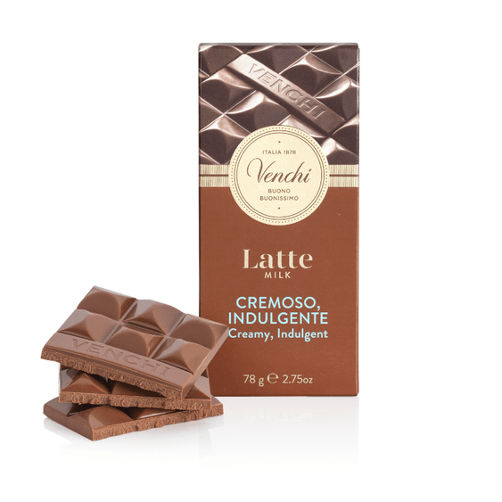 Venchi Latte Milk Chocolate Bar 78g