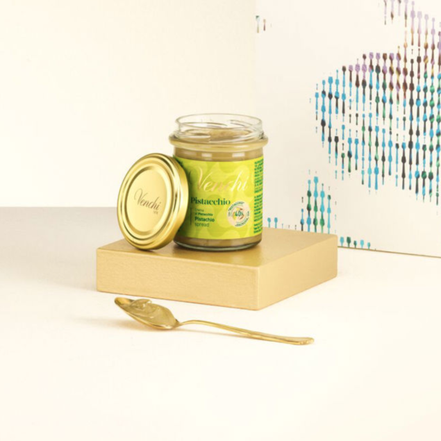 Venchi Crema al Pistacchio Spread - krem premium 40% pistacji z Piemontu 200 g