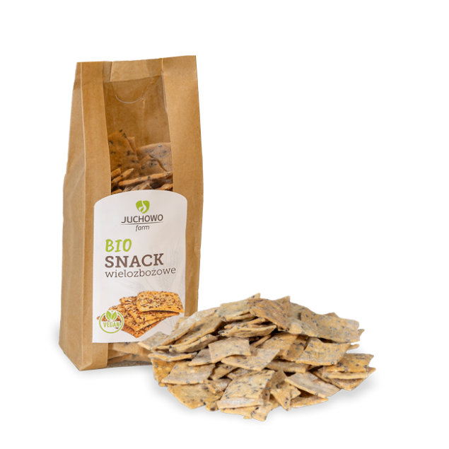 Juchowo Farm Bio Snack - Słona Przekąska Wielozbożowa 100g