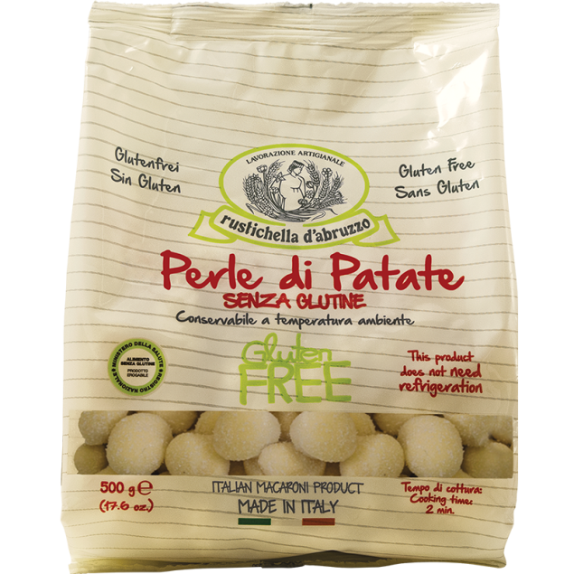 Rustichella Dabruzzo Perle Di Patate Rustichella Bezglutenowe 500g kopia