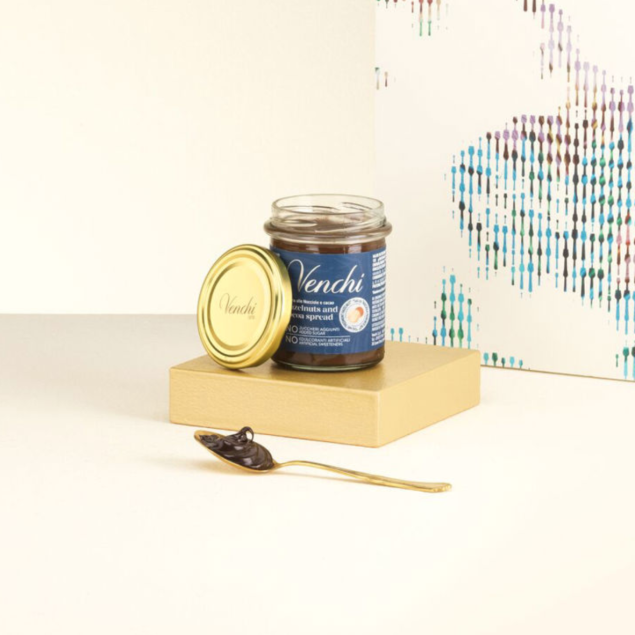 Venchi No Added Sugar Hazelnut Spread – krem czekoladowy i 28% orzechów z Piemontu IGP, bez dodatku cukru 200 g