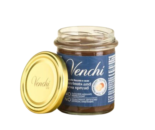 Venchi No Added Sugar Hazelnut Spread 200g