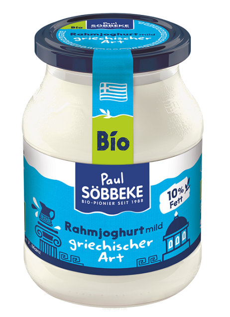 SOBBEKE Jogurt Naturalny Typu Greckiego Bio 500g