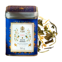 Piag Tea White Mango N°505 herbata biała z mango 50 g + puszka