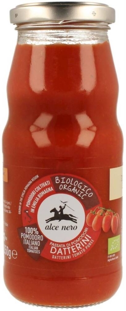 ALCE NERO Sos Pomidorowy Passata (z Pomid.daktylowych) Bio 360 G - Alce Nero
