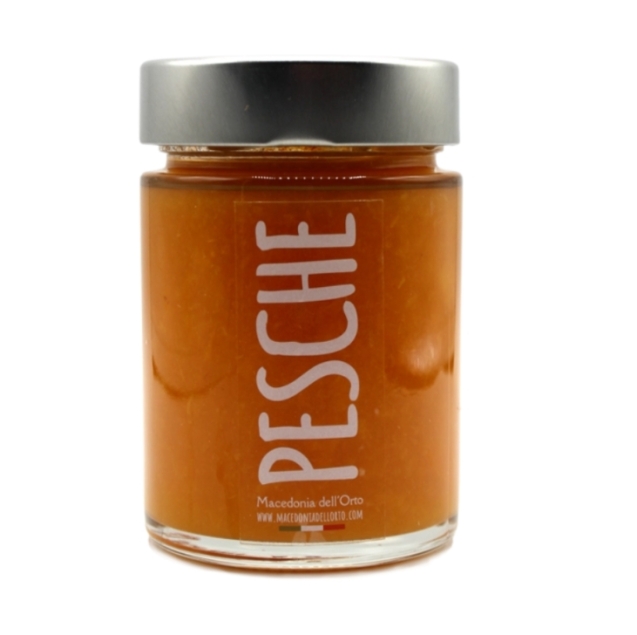 Macedonia dell’Orto Composta di Pesche konfitura ze świeżych brzoskwiń 300 g