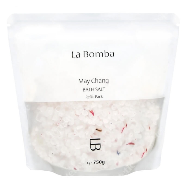 La Bomba Bath Sól do kąpieli May Chang Refill 750g