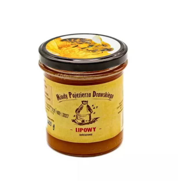 Miody Pojezierza Drawskiego Miód Lipowy 400g