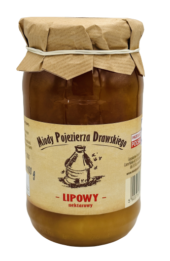 Miody Pojezierza Drawskiego Miód Lipowy 1100g