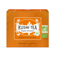 Kusmi Tea English Breakfast BIO - organiczna czarna herbata w klasycznym, śniadaniowym stylu (20 saszetek)