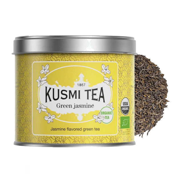 Kusmi Tea Green Jasmine herbata zielona sypana BIO 100 g