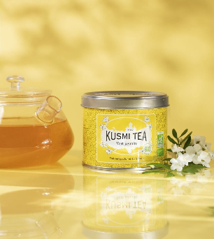 Kusmi Tea Green Jasmine herbata zielona sypana BIO 100 g