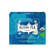 Kusmi Tea Feel Zen BIO - organiczna, bezteinowa infuzja na bazie rooibosu (20 saszetek)