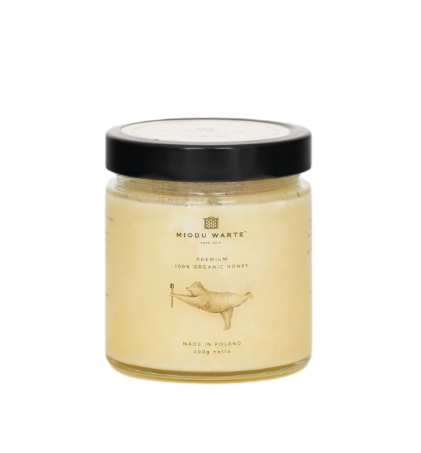 Miodu Warte Miód z Kwiatów Wiosennych 490g