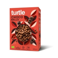 Turtle Kulki Zbożowe Czekoladowe Bio 300g