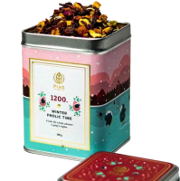 Piag Tea Winter Frolic Time N°1200 owocowa herbata zimowa 100g + puszka