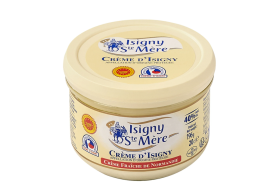 Isigny Ste Mère Crème Fraîche Aoc śmietanka francuska 200g  --> stara wersja a mamy nowa