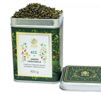 Piag Tea Green Crocodile N°412 herbata zielona 100 g + puszka