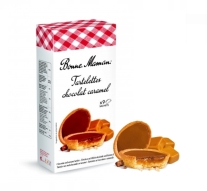 Bonne Maman Tartlet Chocolate&Caramel - francuskie tartaletki czekoladowe z karmelem 135 g