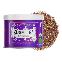 Kusmi Tea Lovely Night BIO herbata ziołowa z nutami owocowymi 100 g