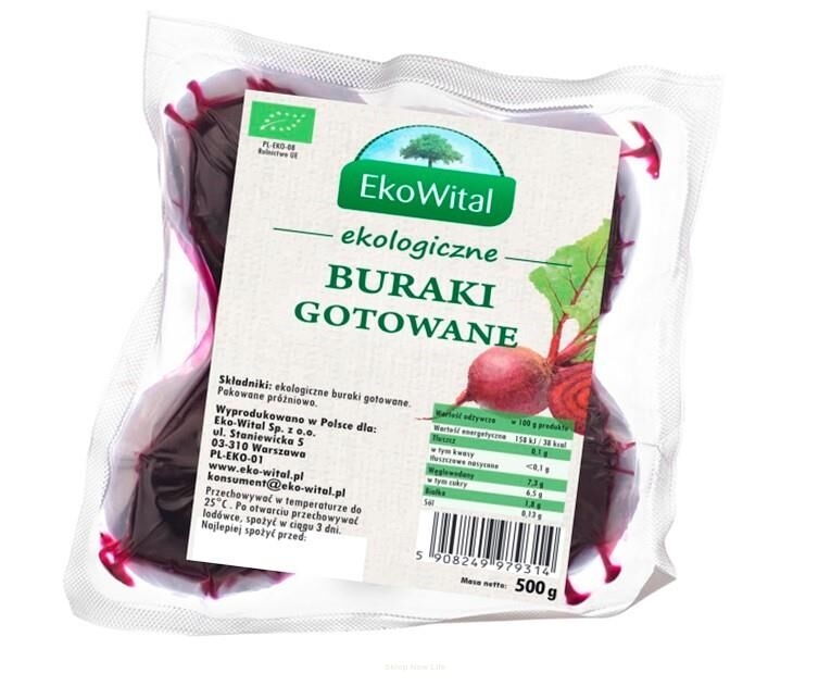 EkoWital Buraki Gotowane BIO 500g