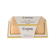 Castaing Block of duck liver Tray Foie gras de Canard mi cuit mus z kaczej wątroby 200 g