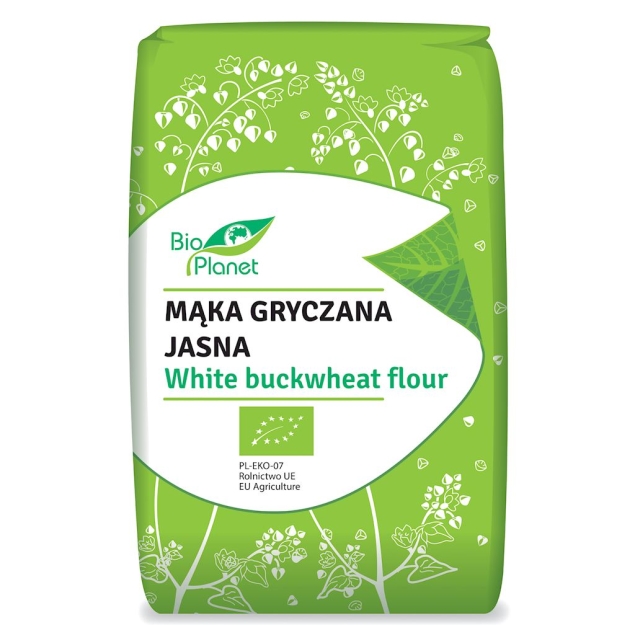 Bio Planet Mąka Gryczana Jasna Bio 500g