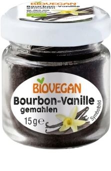 Bio Vegan Wanilia Bourbon Mielona Bio 15g