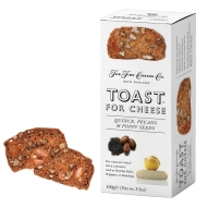 The Fine Cheese Company tosty z pigwą, orzechami pekan i makiem 100 g