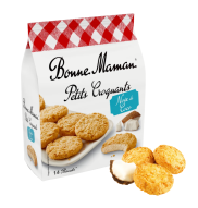 Bonne Maman Croquants Noix de Coco - francuskie kruche ciasteczka kokosowe 150 g