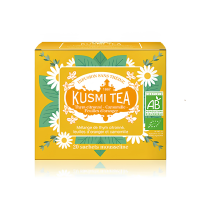 Kusmi Tea Organic Lemon Tea Thyme Citronne herbata ziołowa z nutami cytrusów (20 saszetek)