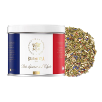 Kusmi Tea Petit Dejeuner a l'Elysee BIO - organiczna zielona herbata z yerba mate 100 g