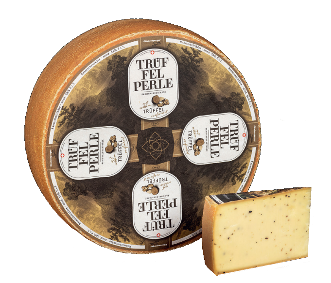 Güntensperger Käse Trüffelperle ser szwajcarski truflowa perła | od 100 g