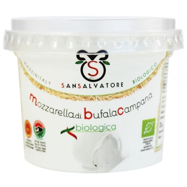 Biologica Mozzarella Di Bufala mozzarella z mleka bawolego BIO 320 g (125 g)