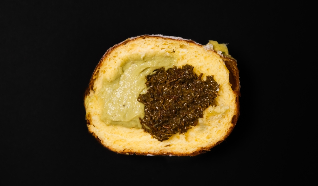 Kultura Smaku Dubai Donut pączek nadziewany czekoladą dubajską i pistacją Di Bronte - odbiór osobisty w Tłusty Czwartek