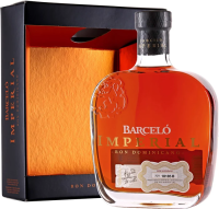 Barceló Imperial Aged Ron Dominicano 38% bursztynowy rum z Dominikany 0,7l + gift box - Rum złoty