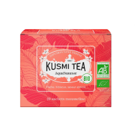 Kusmi Tea AquaSummer BIO herbata owocowa z hibiskusem (20 saszetek)