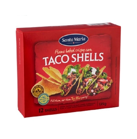 Santa Maria Taco Shells kukurydziane placki taco (12 sztuk) 135 g