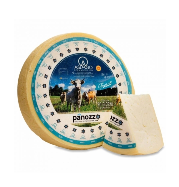 Asiago Pressato With Fresco DOP Cas. 154 włoski ser farmerski z mleka krowiego | od 100 g