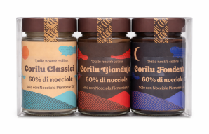 Corilu Tris di Creme 3 kremy z orzechami laskowymi z Piemontu IGP 3 x 100 g