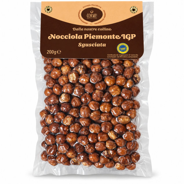 Corilu Nocciola Piemonte IGP Sgusciata orzechy laskowe z Piemontu z łupiną 200 g