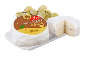 Caseificio 3Blatte Camembert di Bufala al Tartufo włoski ser pleśniowy z mleka bawolego z truflami 150 g